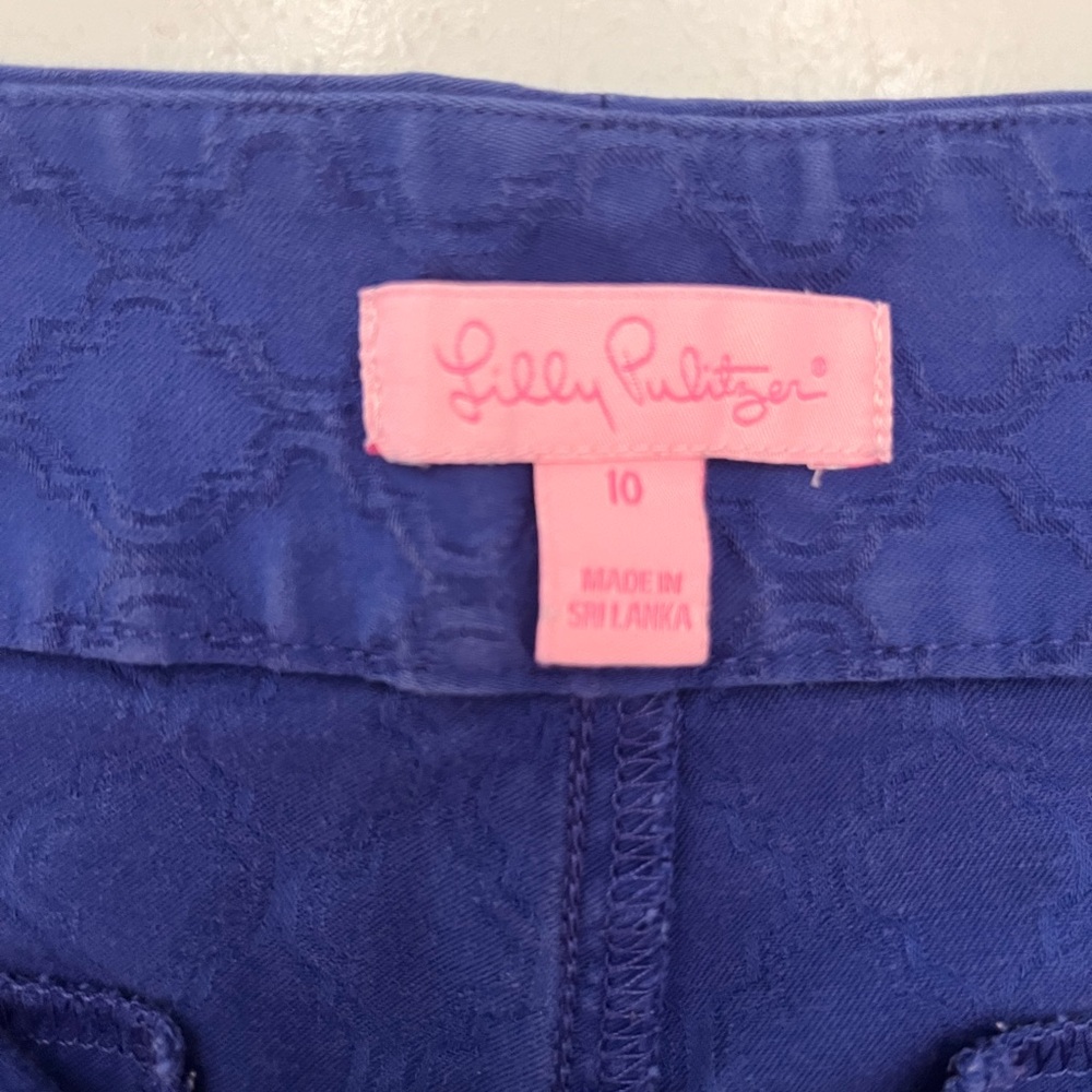 LILLY PULITZER | 10 | Quatrefoil Shorts - Picture 11 of 12
